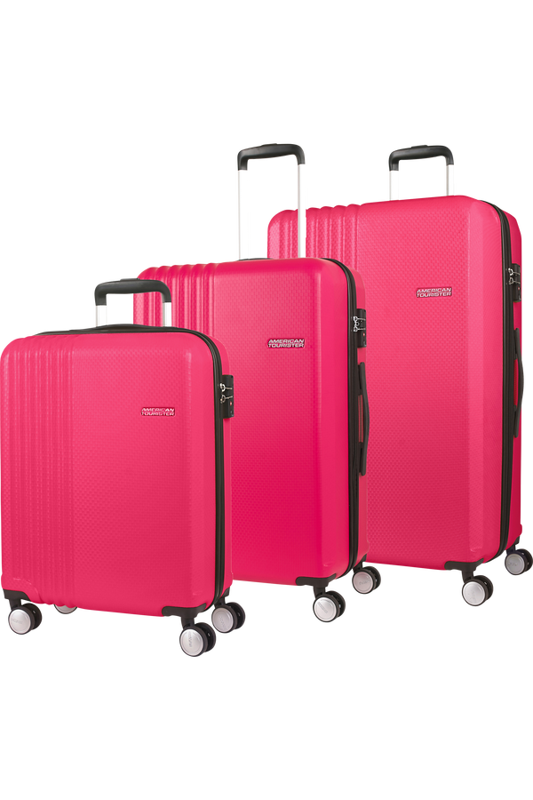 American Tourister Beachrider 3 Pc Set A  Pink