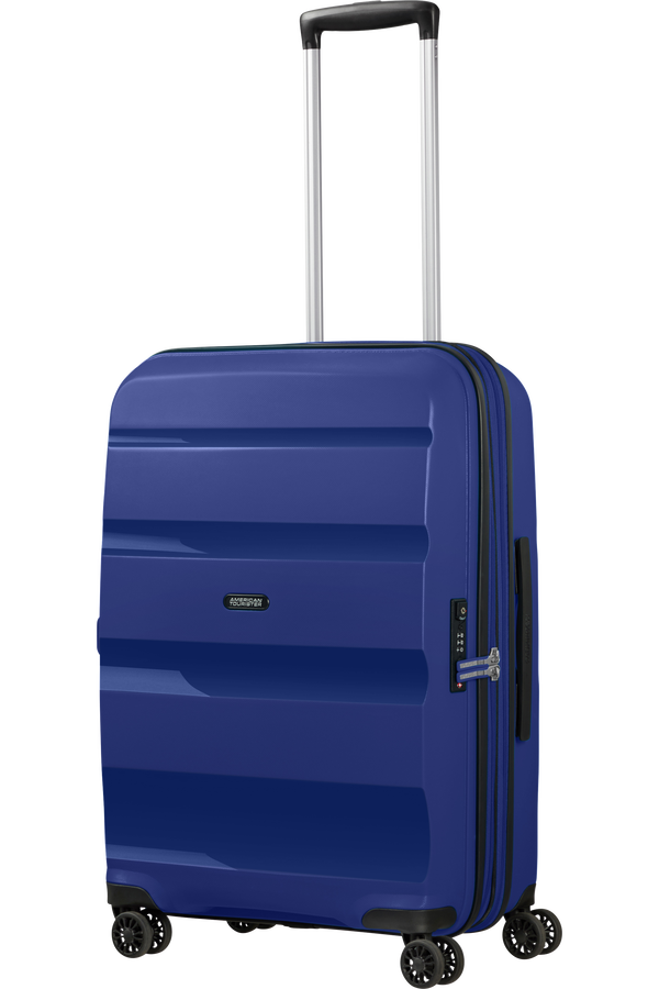 American Tourister Bon Air Dlx Spinner TSA Expandable 66cm  Bleu marine foncé