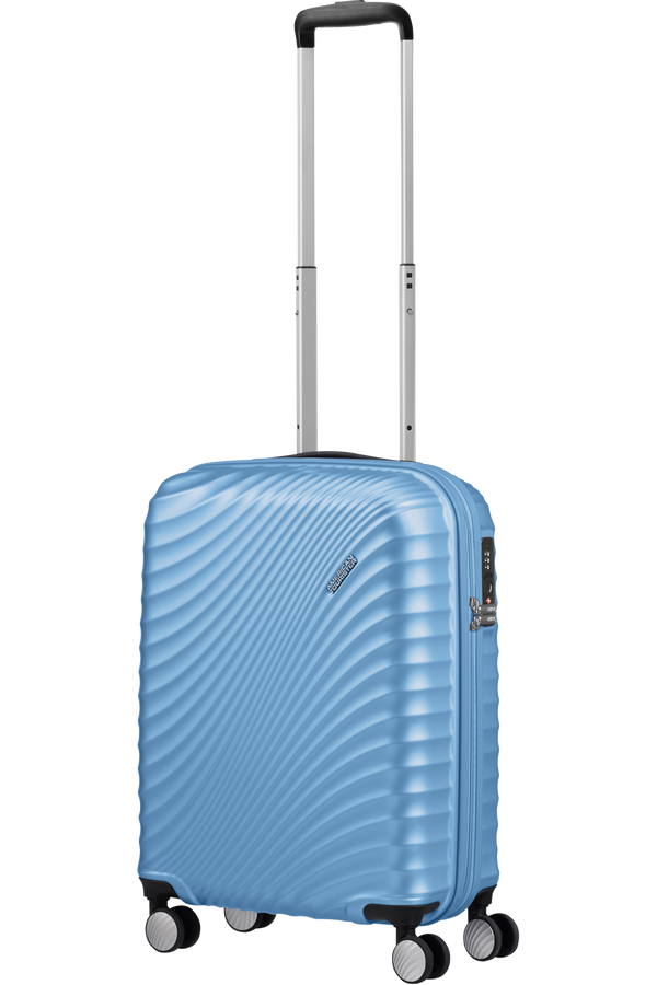 American Tourister Jetglam Spinner TSA 55cm  Metallic Powder Blue