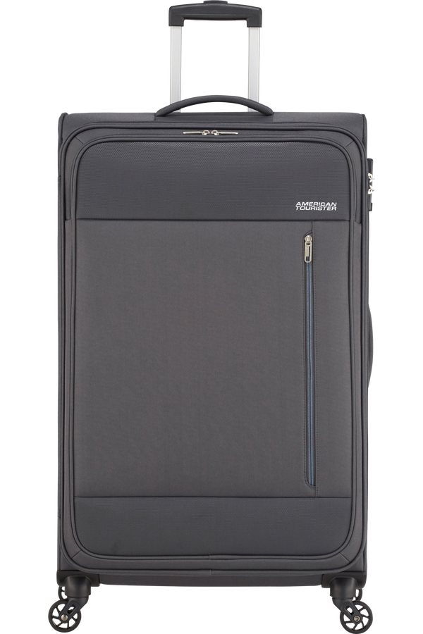 American Tourister Heat Wave Spinner TSA 80cm  Charcoal Grey