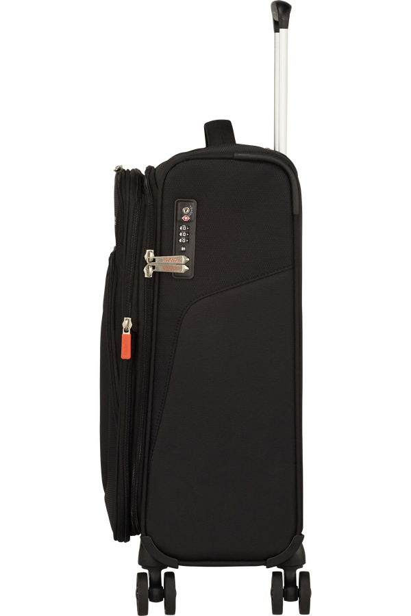 American Tourister Summerfunk Spinner Exp TSA 55cm  Zwart American Tourister Summerfunk Spinner Exp TSA 55cm  Zwart