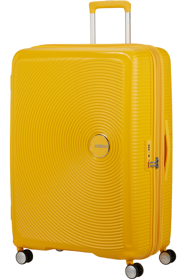 American Tourister SoundBox Spinner TSA Expandable 80cm  Jaune or