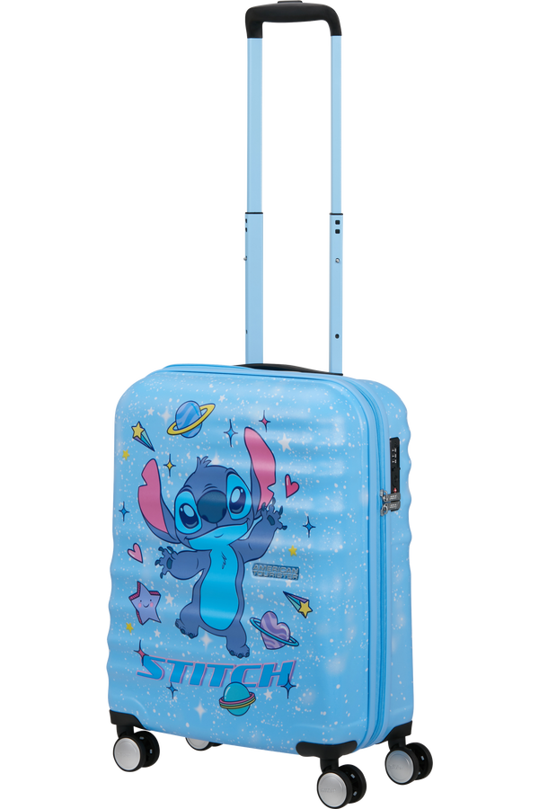 Disney Wavebreaker 55cm Bagage cabine | American Tourister Disney Wavebreaker Spinner TSA Disney Fl 55cm  Stitch Universe