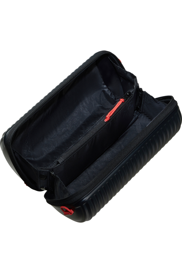 American Tourister Rollio Cross Body  Noir/Rouge