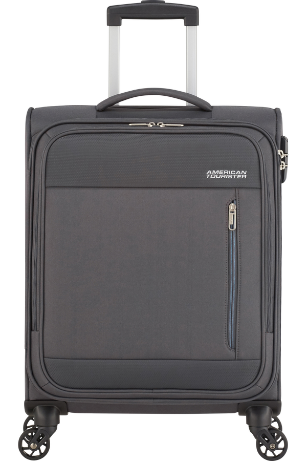 American Tourister Heat Wave Spinner 55cm Charcoal Grey