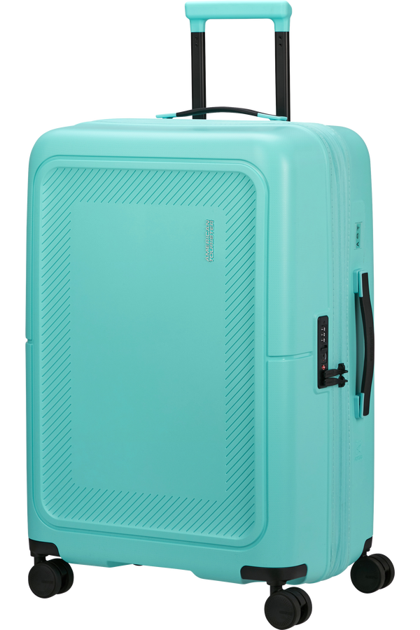 American Tourister DashPop Spinner Expandable TSA 67cm Aqua Sky American Tourister DashPop Spinner Expandable TSA 67cm Aqua Sky