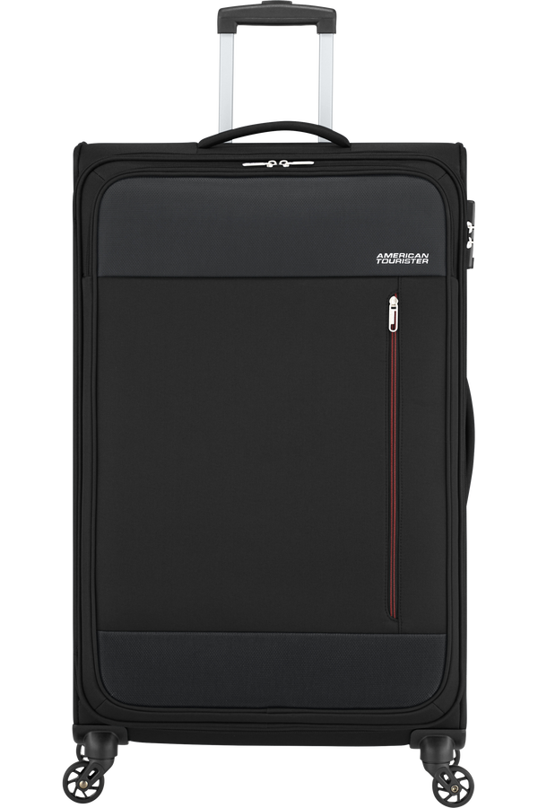 American Tourister Heat Wave Spinner TSA 80cm Jet Black