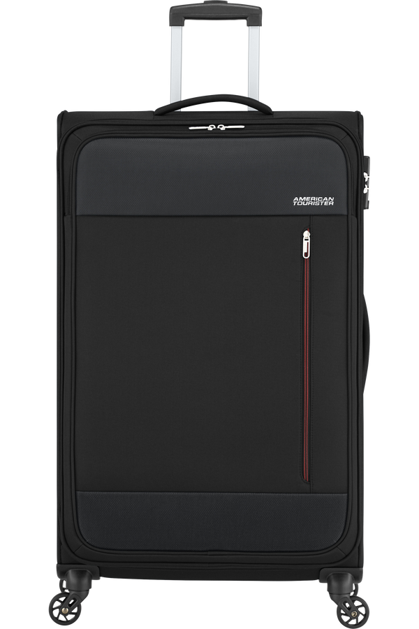 American Tourister Heat Wave Spinner TSA 80cm Jet Black
