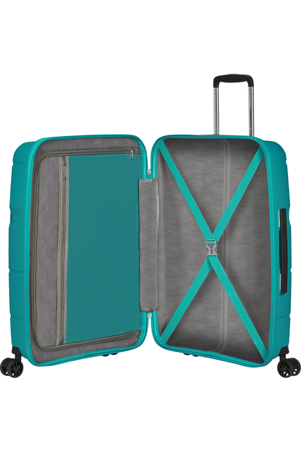 American Tourister Linex Spinner 66cm  Bleu Oc&eacute;an