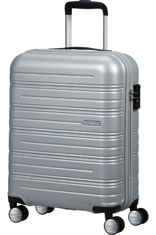 American Tourister High Turn SPINNER 55/20 TSA 55cm  Silver American Tourister High Turn SPINNER 55/20 TSA 55cm  Silver