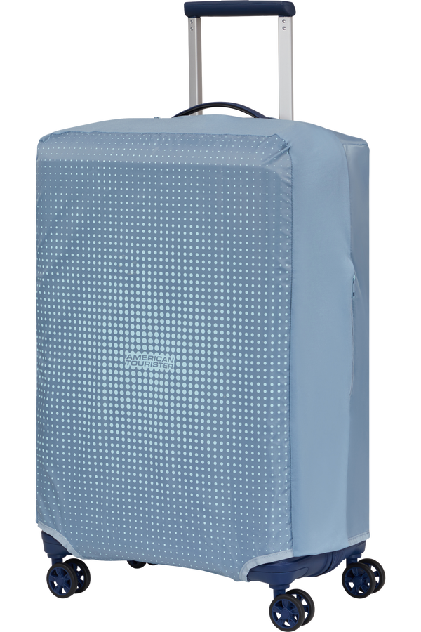 American Tourister American Tourist. Ta Foldable Luggage Cover M  Stone Blue/Blue