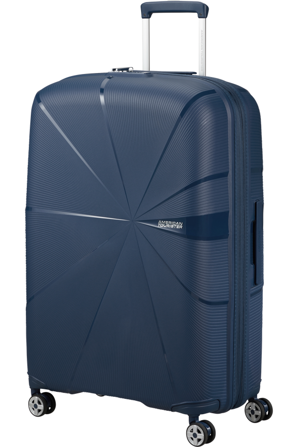 American Tourister Starvibe Spinner Expandable 77cm Marine