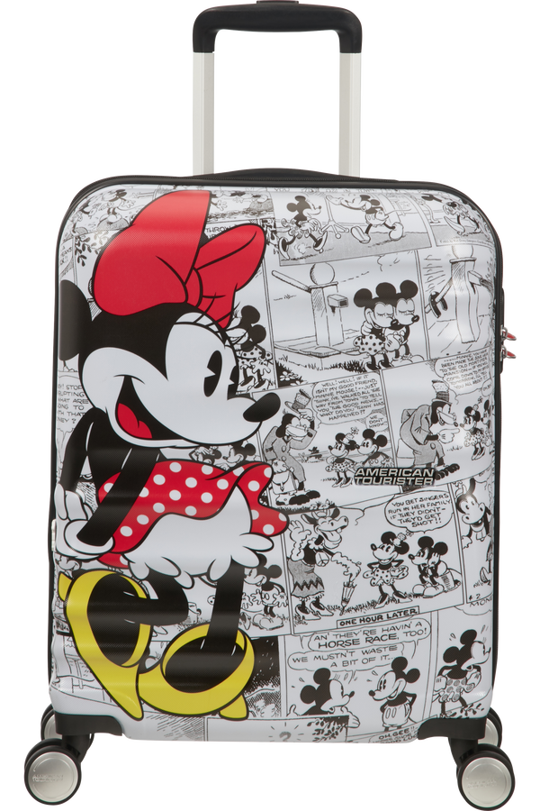 American Tourister Wavebreaker Disney Spinner Disney 55 Minnie Comics White