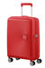 Soundbox Valise à 4 roues Extensible 55cm Rouge Corail