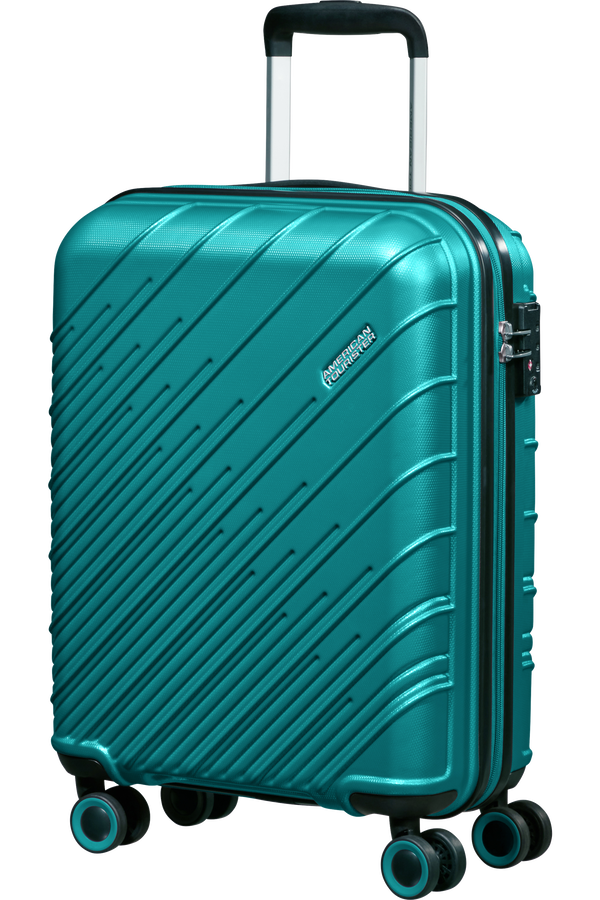American Tourister Speedstar Spinner 55/20 Tsa  Deep Turquoise
