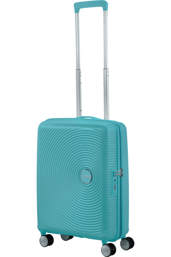 American Tourister Soundbox Spinner Expandable 55cm  Turquoise Tonic American Tourister Soundbox Spinner Expandable 55cm  Turquoise Tonic