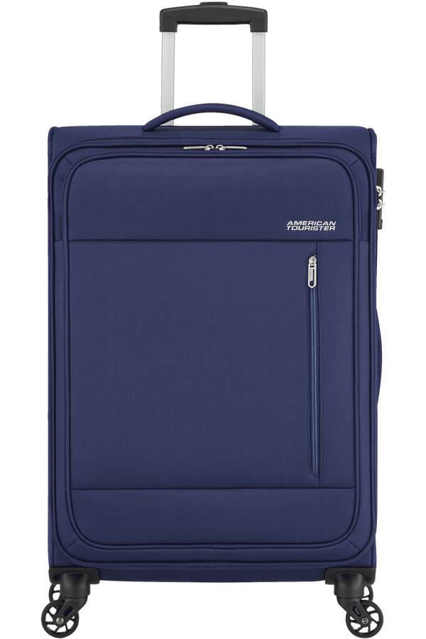 American Tourister Heat Wave Spinner TSA 68cm Combat Navy