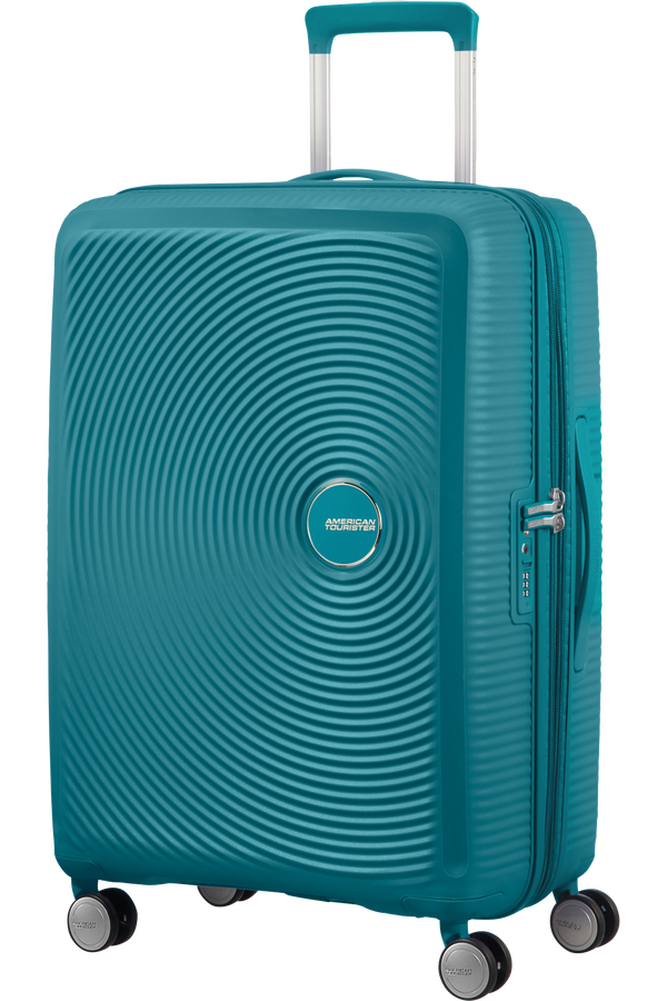 American Tourister Soundbox Spinner Expandable 67cm  Jade Green American Tourister Soundbox Spinner Expandable 67cm  Jade Green