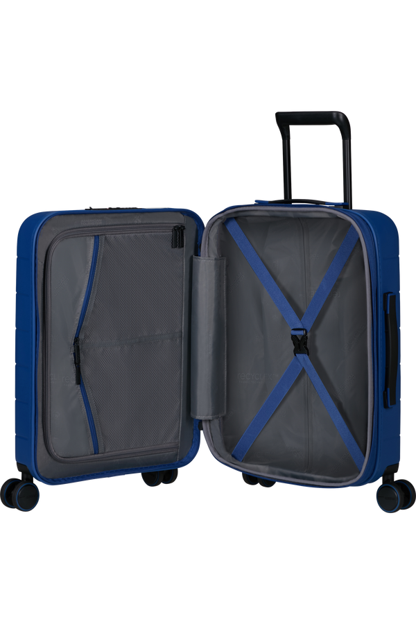 American Tourister Novastream Spinner TSA Exp. 55cm  Bleu marine