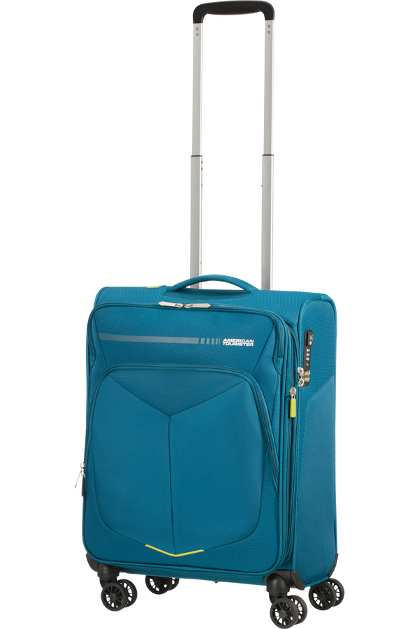 American Tourister Summerfunk Spinner Exp TSA 55cm  Teal American Tourister Summerfunk Spinner Exp TSA 55cm  Teal