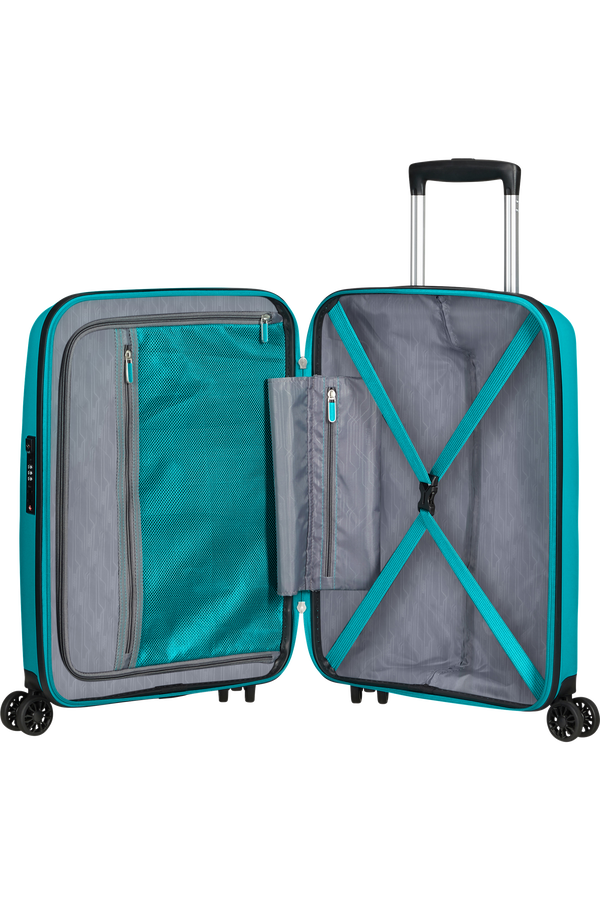 American Tourister Bon Air Dlx Spinner TSA 55cm  Turquoise fonc&eacute;