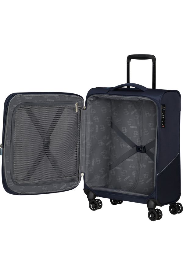 American Tourister SummerRide Spinner S EXP TSA 55cm Navy American Tourister SummerRide Spinner S EXP TSA 55cm Navy