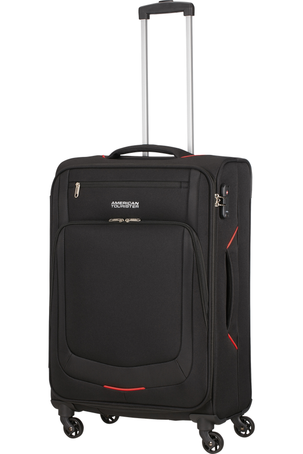 American Tourister Summer Session Spinner TSA M  Noir/Rouge American Tourister Summer Session Spinner TSA M  Noir/Rouge