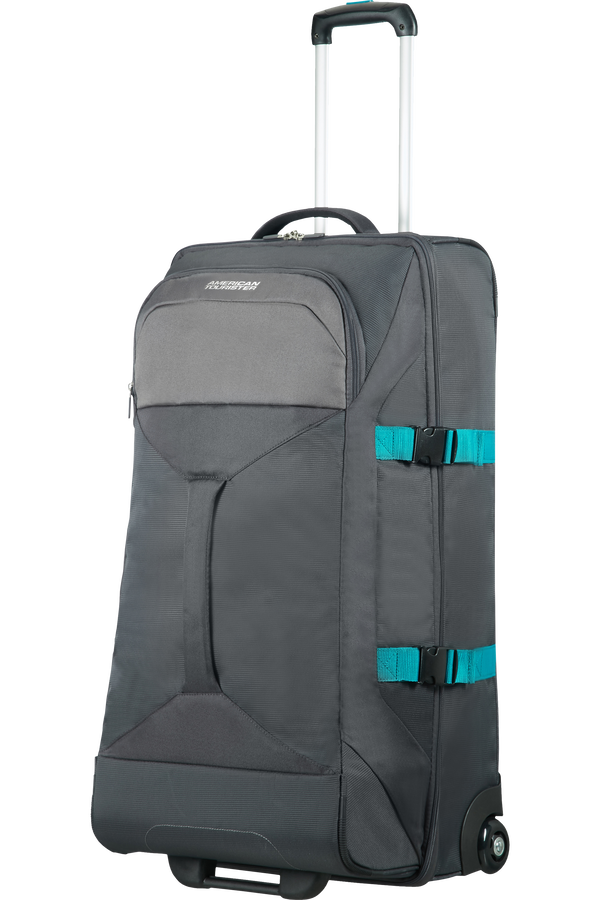 American Tourister Road Quest Sac de voyage à roulettes L  Grey/Turquoise