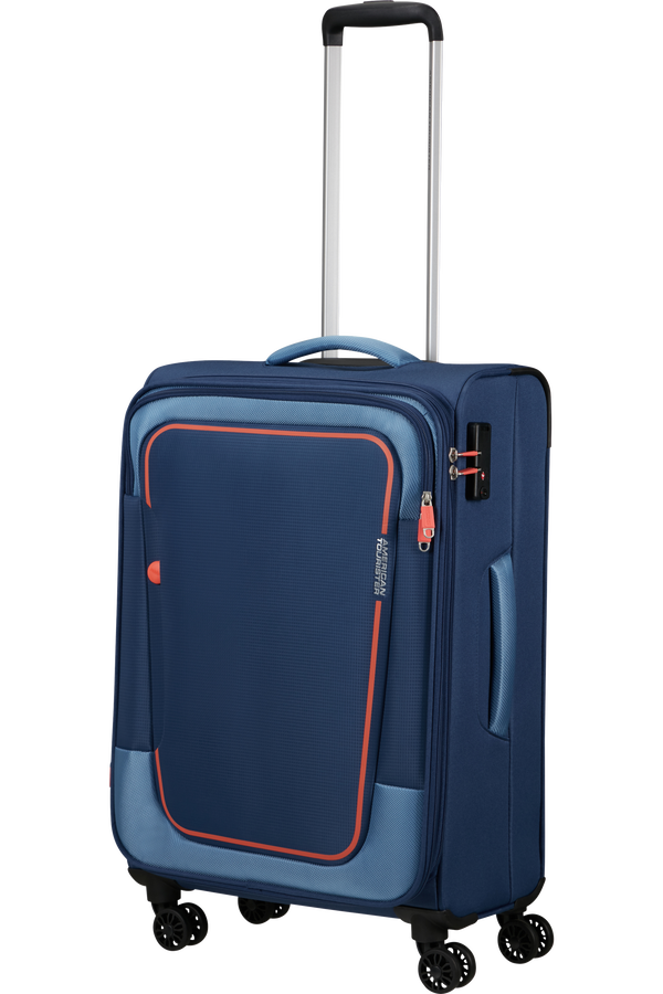 American Tourister Pulsonic Spinner Expandable 68cm  Combat Navy American Tourister Pulsonic Spinner Expandable 68cm  Combat Navy