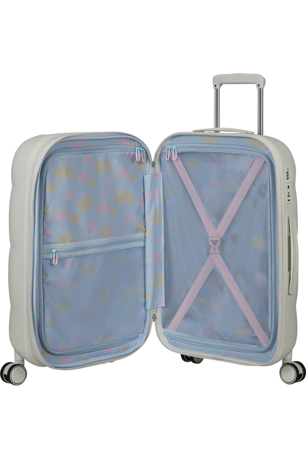 Dreami 67cm Middelgrote ruimbagage | American Tourister Dreami Spinner Exp Tsa 67cm  Cloud White