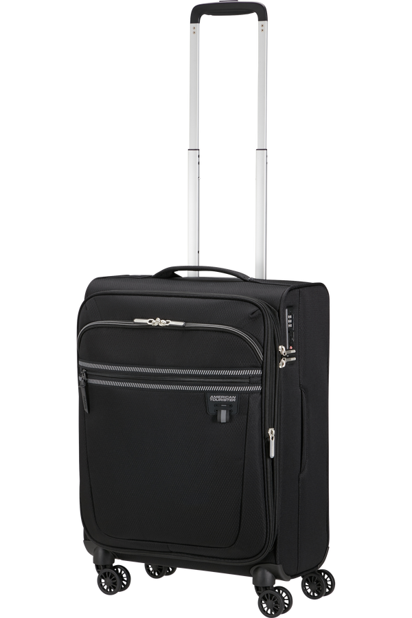 American Tourister Aerospin Spinner Expandable S  Noir American Tourister Aerospin Spinner Expandable S  Noir