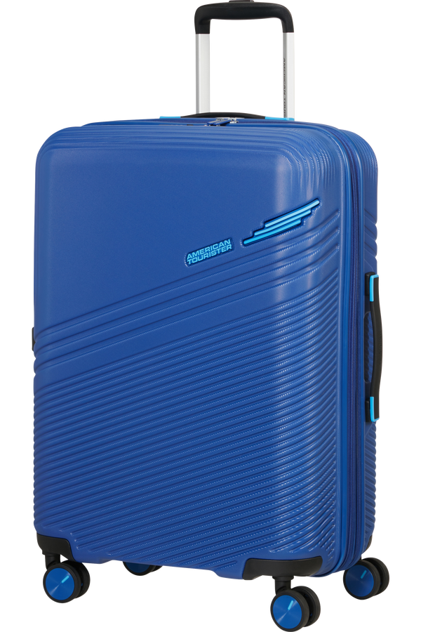 American Tourister Triple Trace Spinner TSA Expandable 67cm  Navy/Blue American Tourister Triple Trace Spinner TSA Expandable 67cm  Navy/Blue