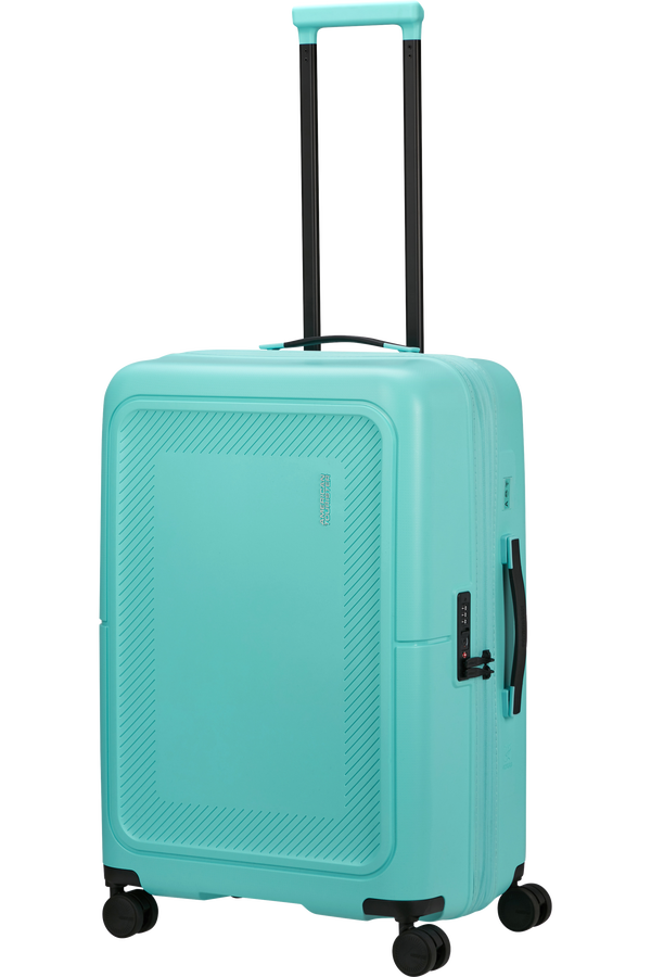 American Tourister DashPop Spinner Expandable TSA 67cm Aqua Sky American Tourister DashPop Spinner Expandable TSA 67cm Aqua Sky