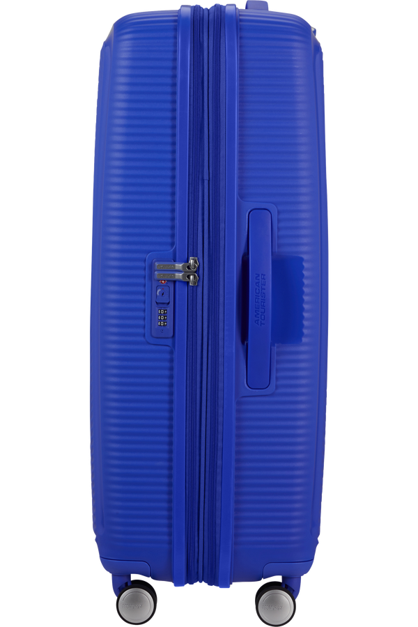 American Tourister SoundBox Spinner Expandable 77cm  Cobalt Blue American Tourister SoundBox Spinner Expandable 77cm  Cobalt Blue