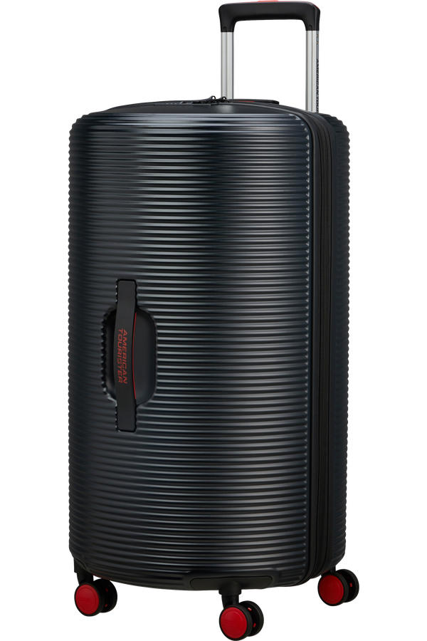 American Tourister Rollio Spinner 75cm  Noir/Rouge American Tourister Rollio Spinner 75cm  Noir/Rouge
