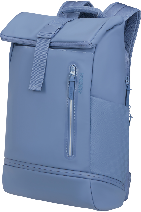 Urban Tide 15.6'' rolltop Rugzak 15.6" | American Tourister Urban Tide Rolltop Laptop Backpack 15.6'  Storm Blue