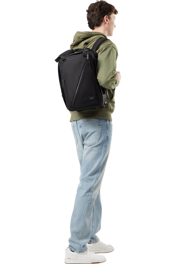 American Tourister Take2cabin Backpack with Wheels S  Zwart