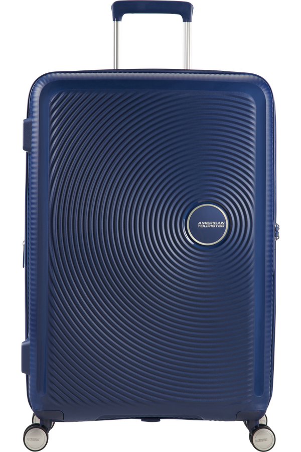 American Tourister Soundbox Spinner uitbreidbaar 67cm Midnight Navy