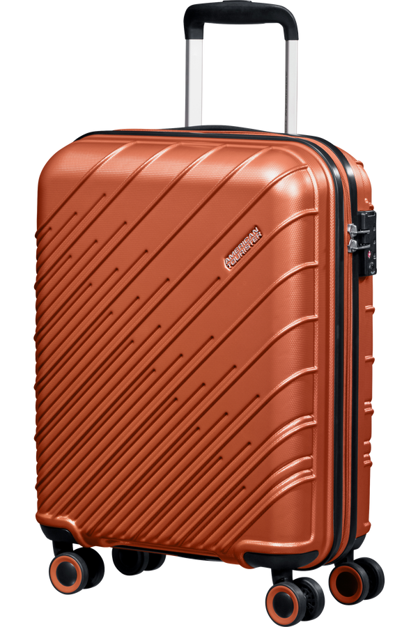 American Tourister Speedstar Spinner 55/20 Tsa  Orange Cuivre