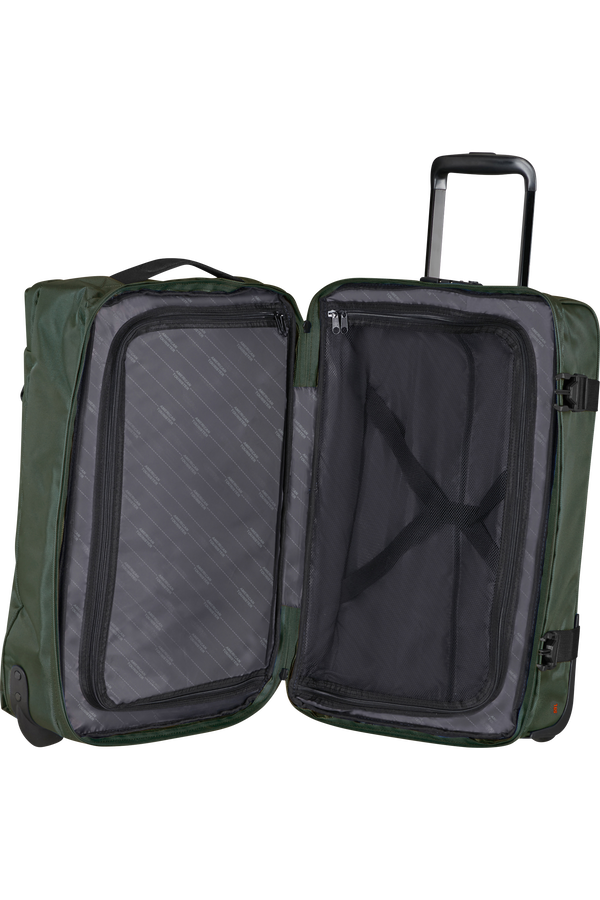 American Tourister Urban Track Duffle with Wheels S  Dark Khaki