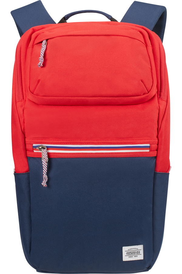 American Tourister Upbeat Laptop Backpack Zip 15.6'  Blauw/Rood