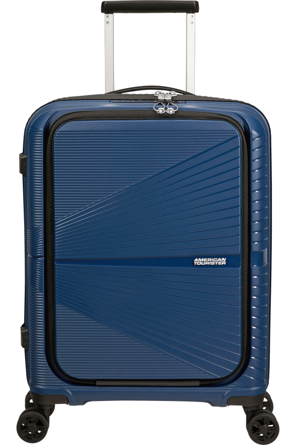 American Tourister Airconic Spinner Frontloader 15.6' 55cm  Bleu marine foncé