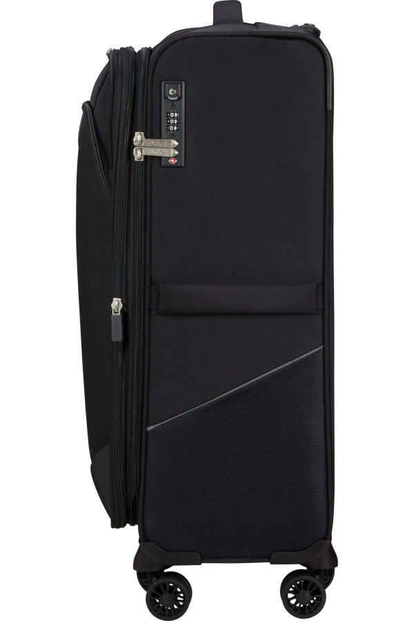 American Tourister SummerRide Spinner M EXP TSA 69cm Zwart American Tourister SummerRide Spinner M EXP TSA 69cm Zwart