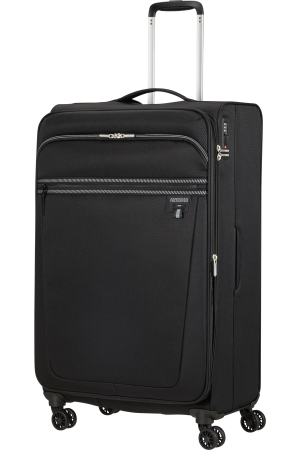 American Tourister Aerospin Spinner Expandable L  Zwart