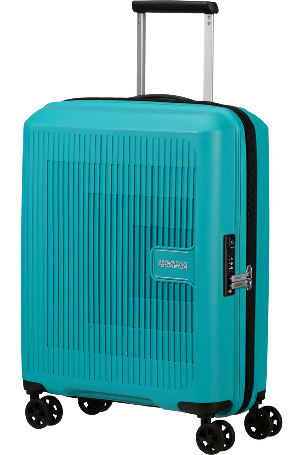 American Tourister Aerostep Spinner 55/20 Exp Tsa 55cm  Turquoise Tonic