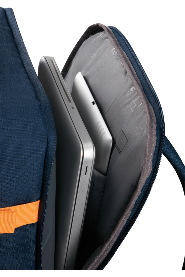 American Tourister Take2cabin Casual Backpack MS  Dark Navy/Radiant Orange American Tourister Take2cabin Casual Backpack MS  Dark Navy/Radiant Orange