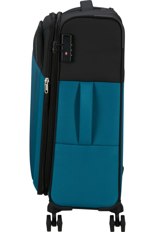 American Tourister Daring Dash Spinner Expandable TSA M  Noir/Bleu