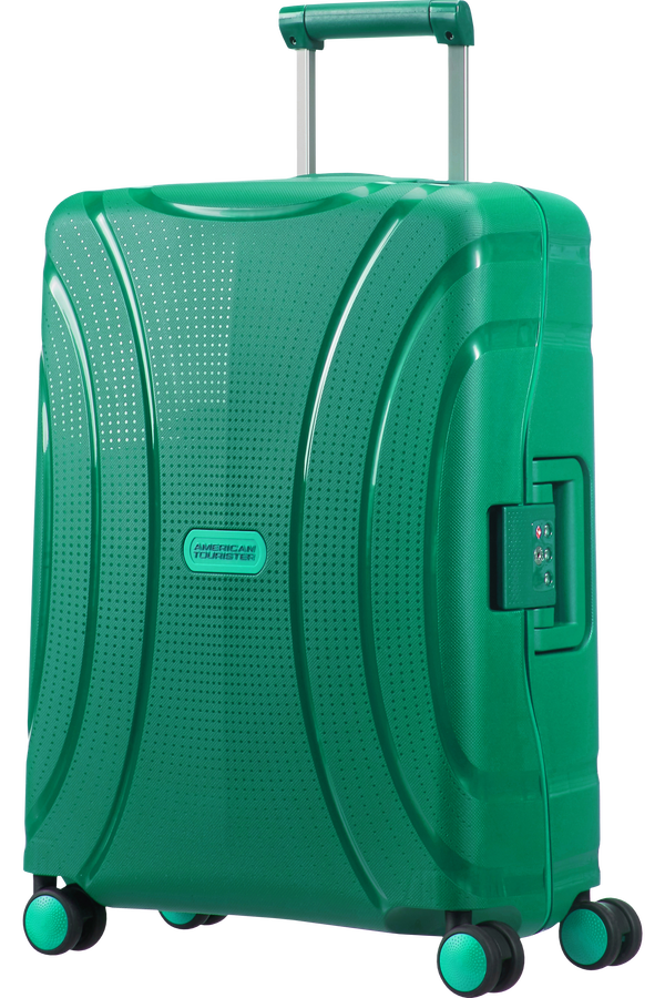 American Tourister Lock'n'Roll Handbagage koffer met 4 wielen 40x55x20cm Vivid Green