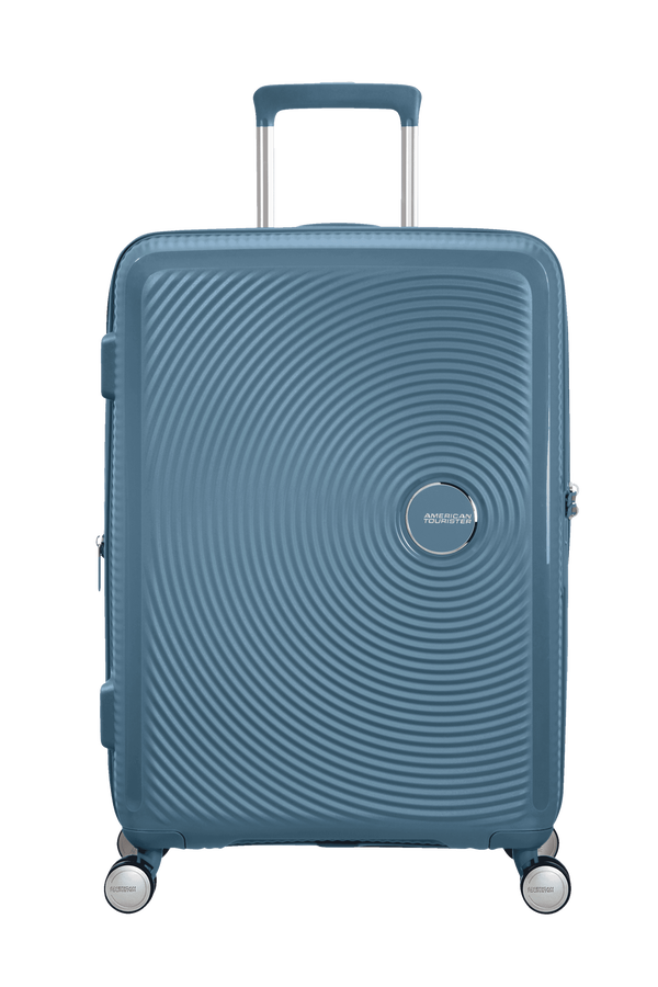 American Tourister Soundbox Spinner Expandable 67cm  Stone Blue
