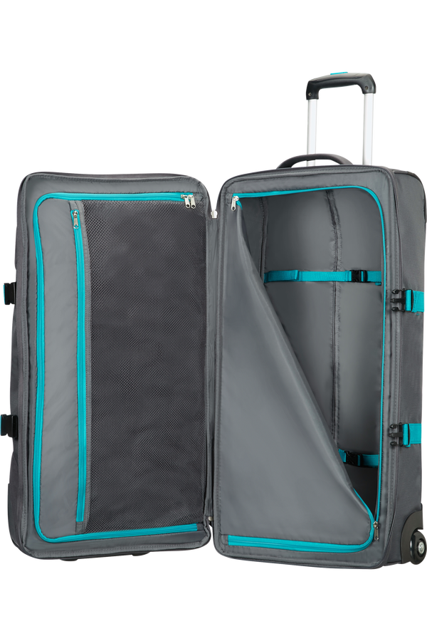 American Tourister Road Quest Sac de voyage à roulettes L  Grey/Turquoise